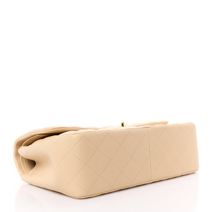 Chanel Lambskin Quilted Jumbo Double Flap Beige 4 of 12