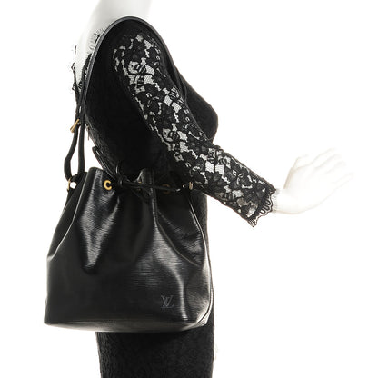 Louis Vuitton Epi Petit Noe Black 2 of 7