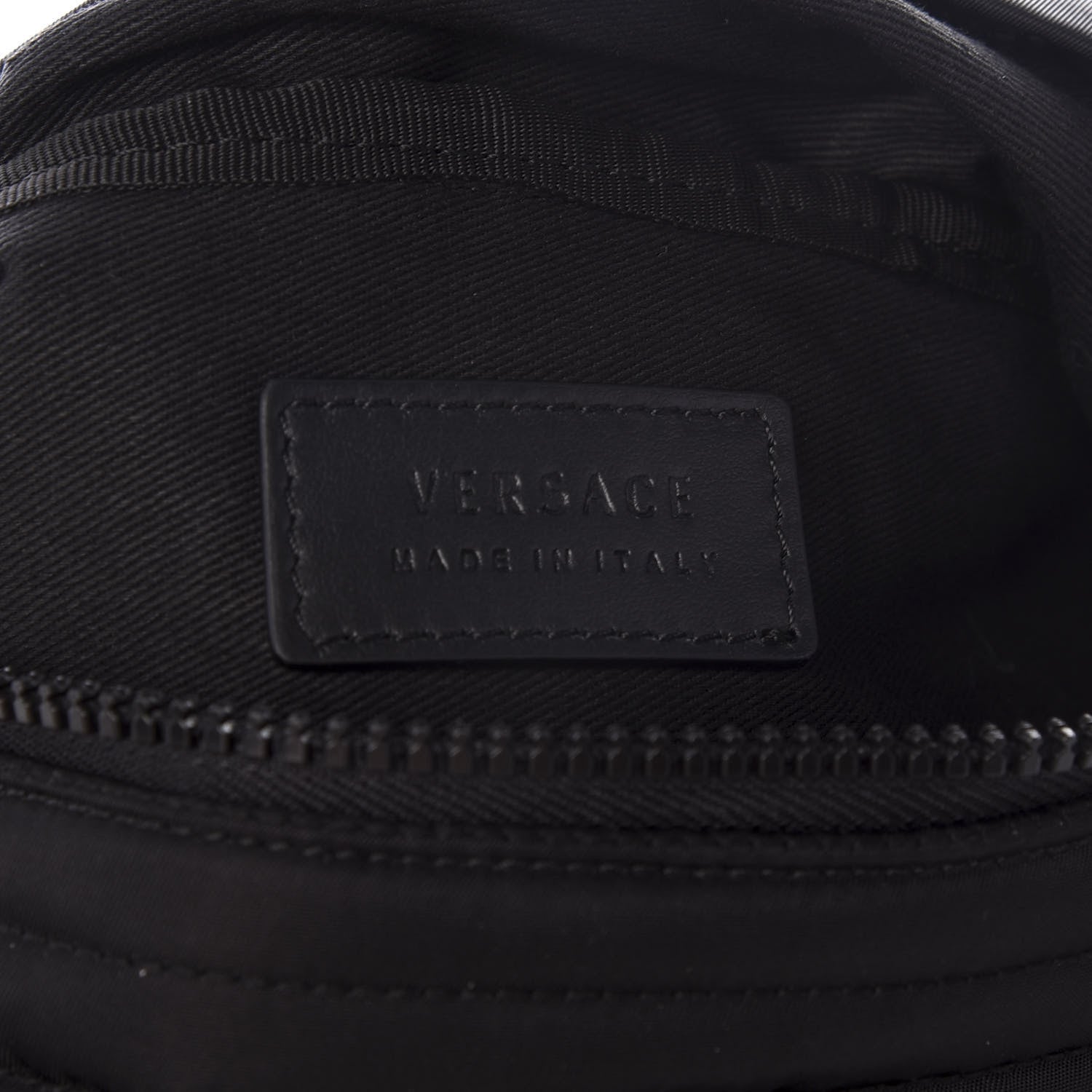 Versace Nylon Palazzo Medusa Belt Bag Black 5 of 9