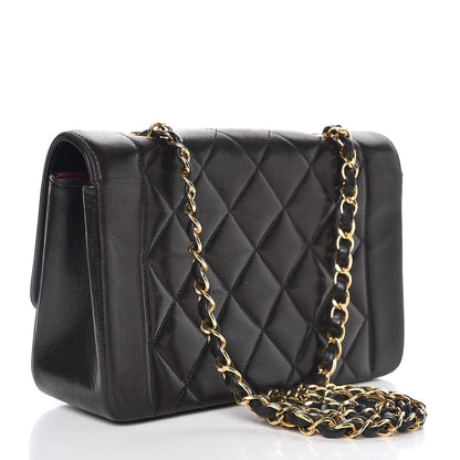 Chanel Lambskin Quilted Small Single Flap Black 3 of 13
