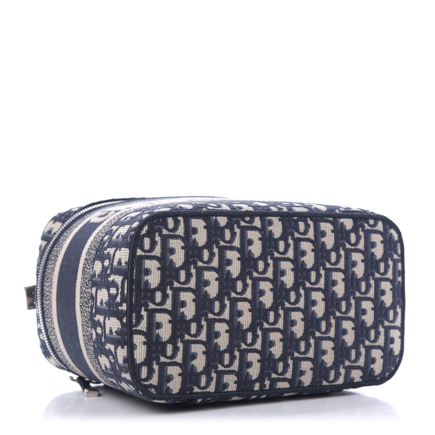 Oblique Diortravel Vanity Case Blue