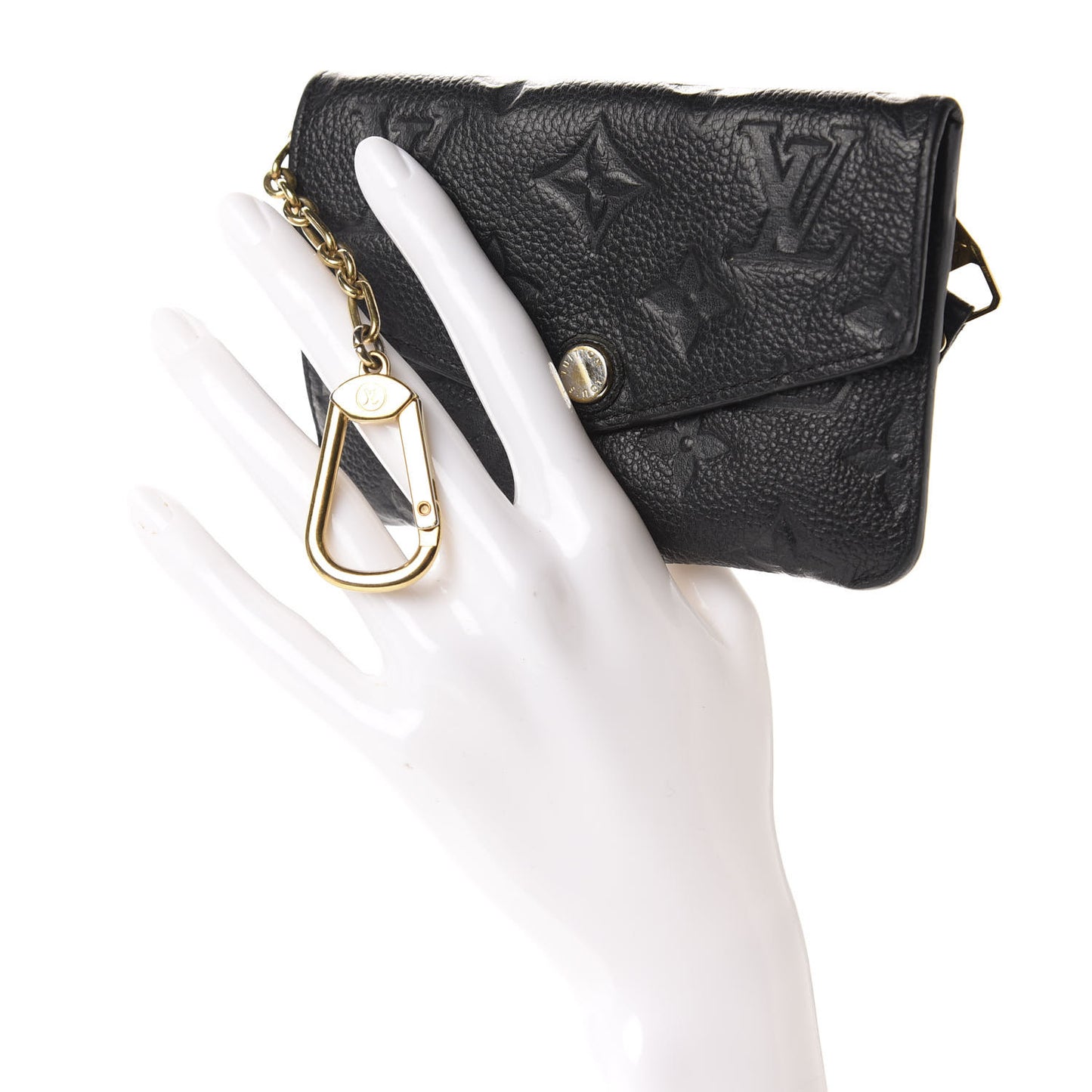 Empreinte Key Pouch Black