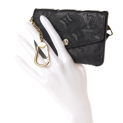 Louis Vuitton Empreinte Key Pouch Black 2 of 6