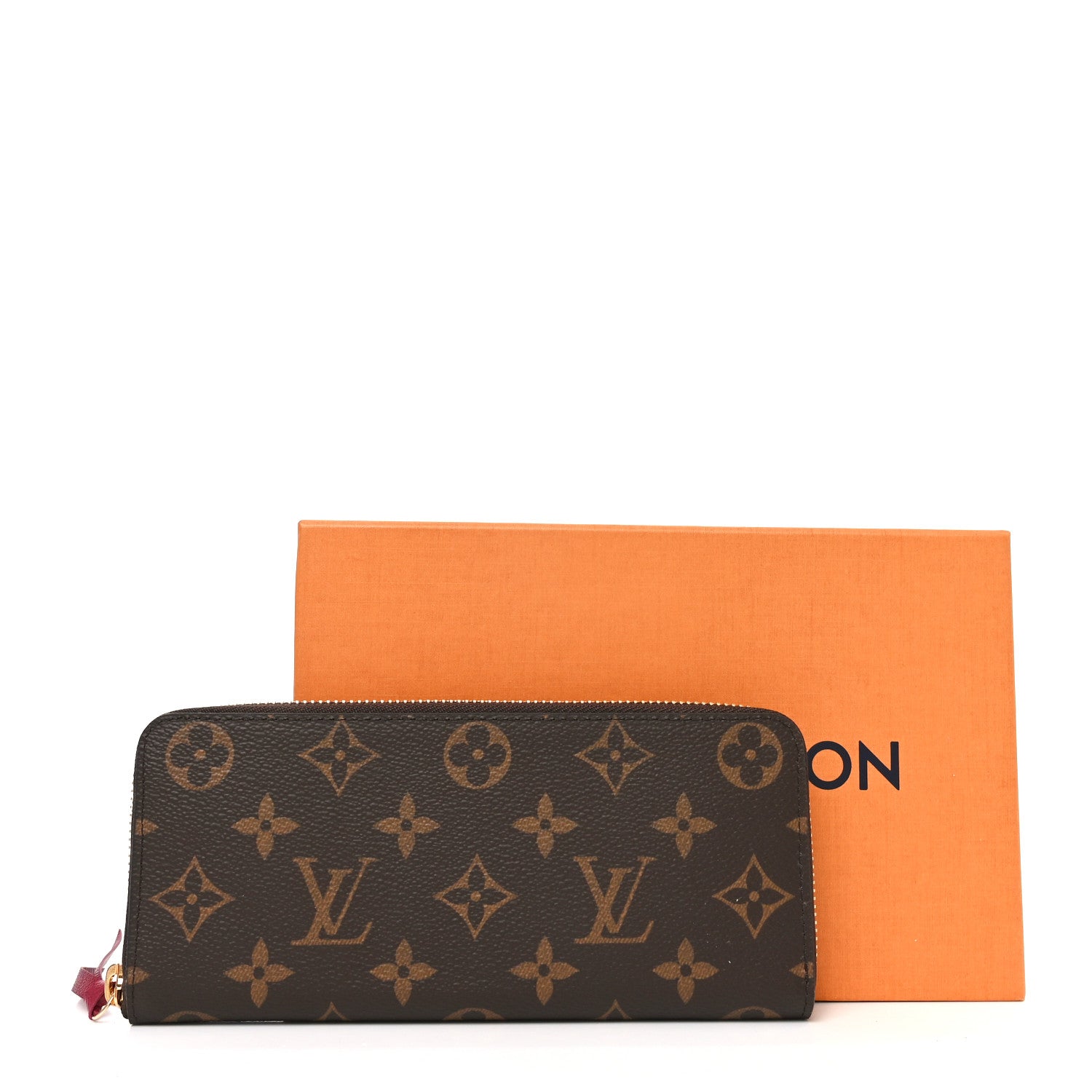 Louis Vuitton Monogram Clemence Wallet Fuchsia 7 of 7