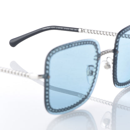 Chanel Chain Square Sunglasses 4244 Blue 6 of 8