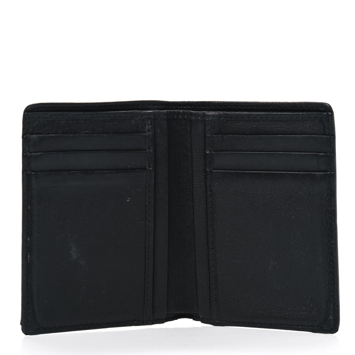 Guccissima Bi-Fold Wallet Black