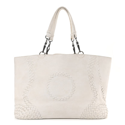Bottega Veneta Nappa Intrecciato Tote White 1 of 18