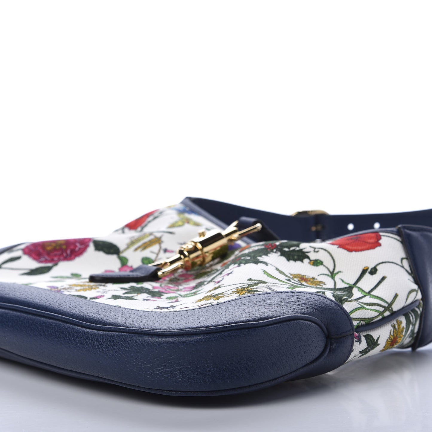 Canvas Flora Medium Jackie Hobo Blue Agata