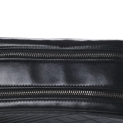 Chanel Lambskin Small Coco Boy Camera Case Black 12 of 13