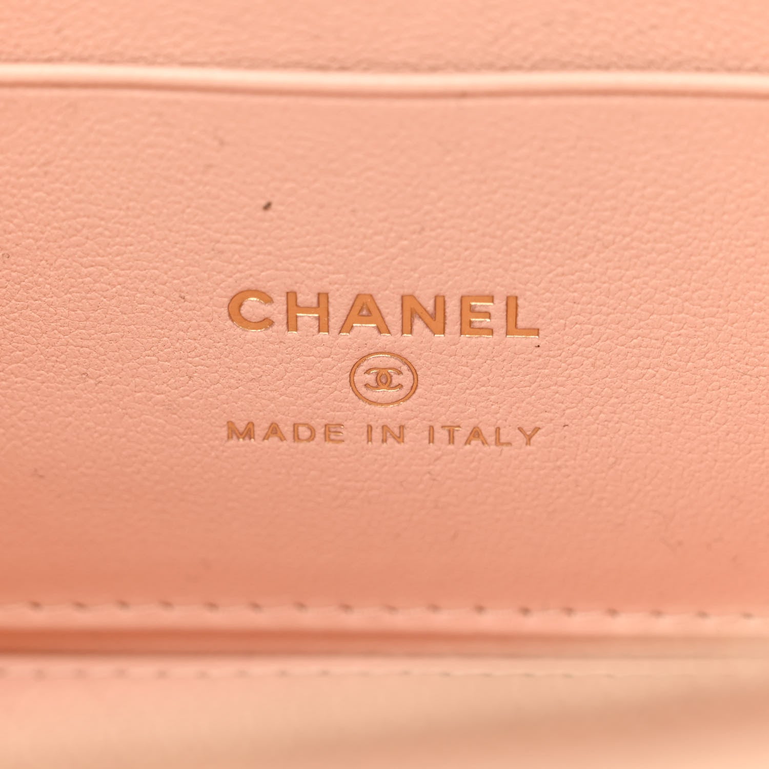 Chanel Lambskin Quilted Sweet Camellia Small Vanity Case With Chain Pink 6 of 15