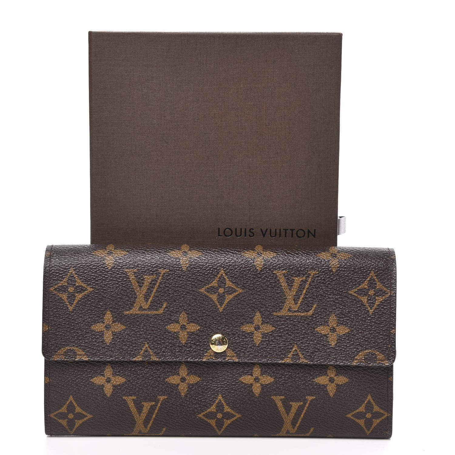 Louis Vuitton Monogram Sarah Wallet 9 of 9