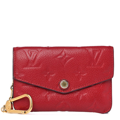 Louis Vuitton Empreinte Key Pouch Cherry 1 of 15
