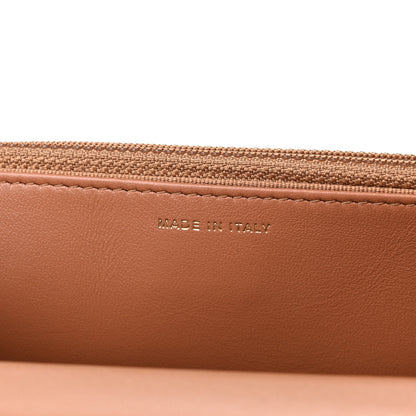 Chanel Lambskin Quilted Chanel 19 Wallet On Chain WOC Brown 7 of 12