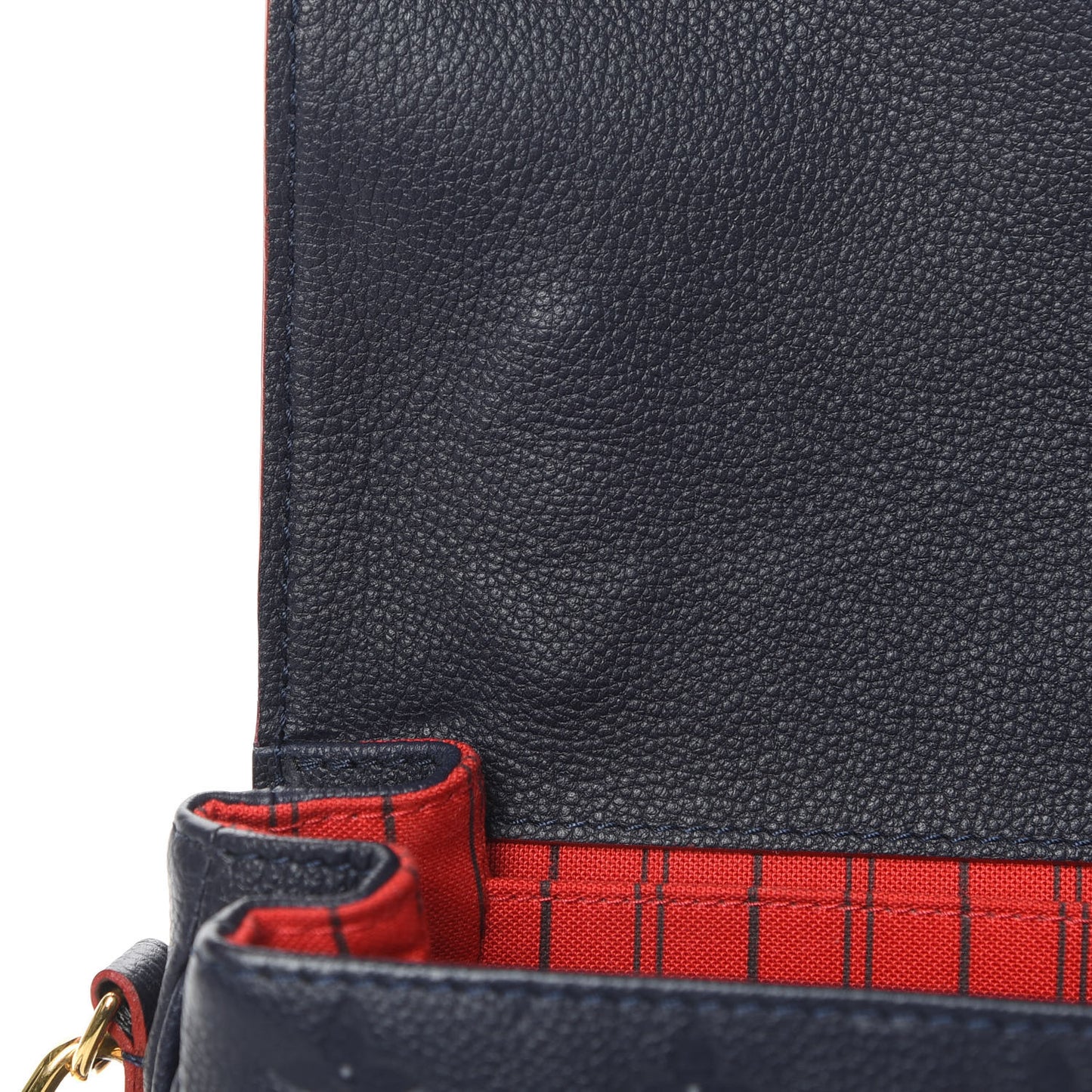 Empreinte Pochette Metis Marine Rouge