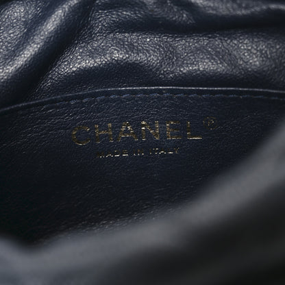 Chanel Caviar Quilted Camera Case Navy 6 of 10