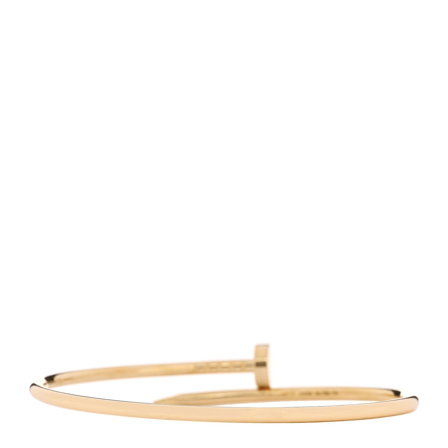 18K Yellow Gold Small Juste Un Clou Bracelet 17
