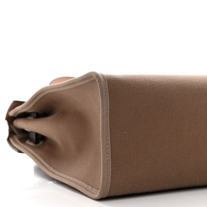 Hermes Vache Hunter Toile Herbag Zip 31 PM Etoupe Ebene 7 of 8