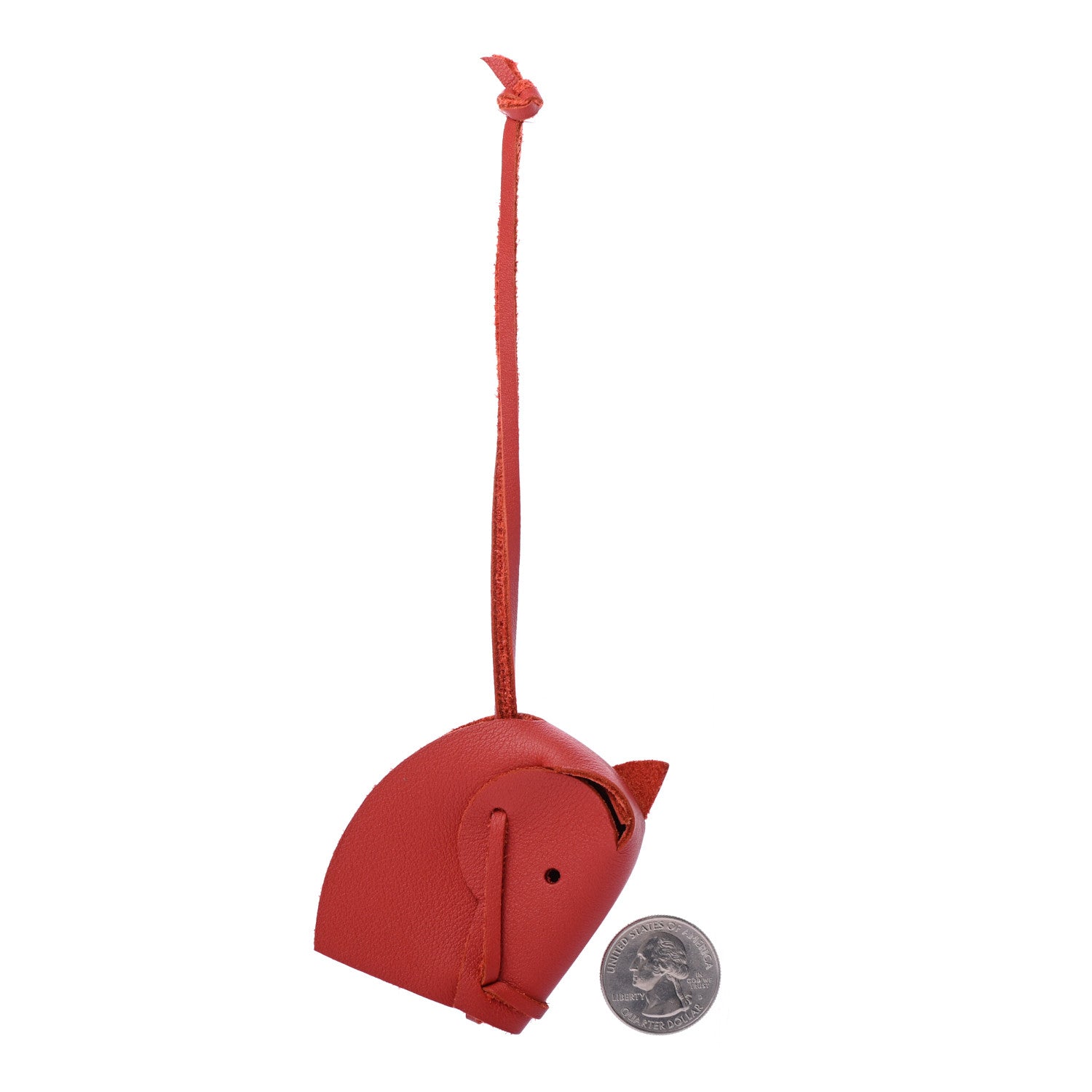 Hermes Swift Tete De Cheval Charm Rouge Casaque 2 of 4