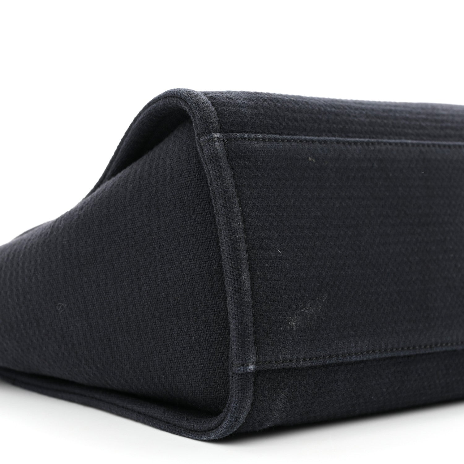 Chanel Mixed Fibers Small Deauville Tote Black 10 of 12