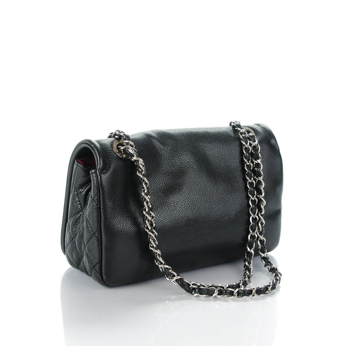 Caviar Medium Timeless CC Flap Black