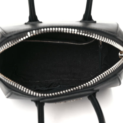 Givenchy Smooth Calfskin Triangle Studded Mini Antigona Black 7 of 16