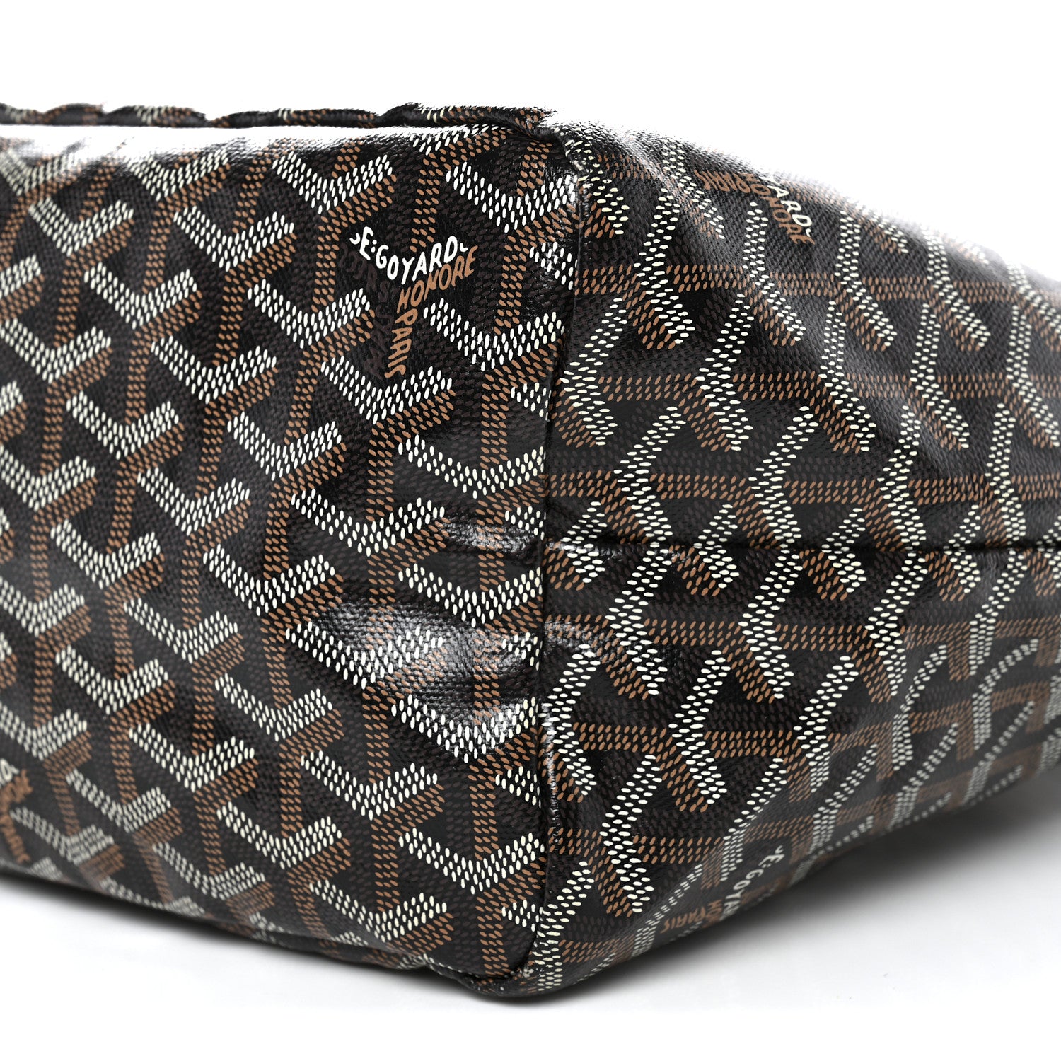 Goyard Goyardine Saint Louis PM Black Gold 11 of 11
