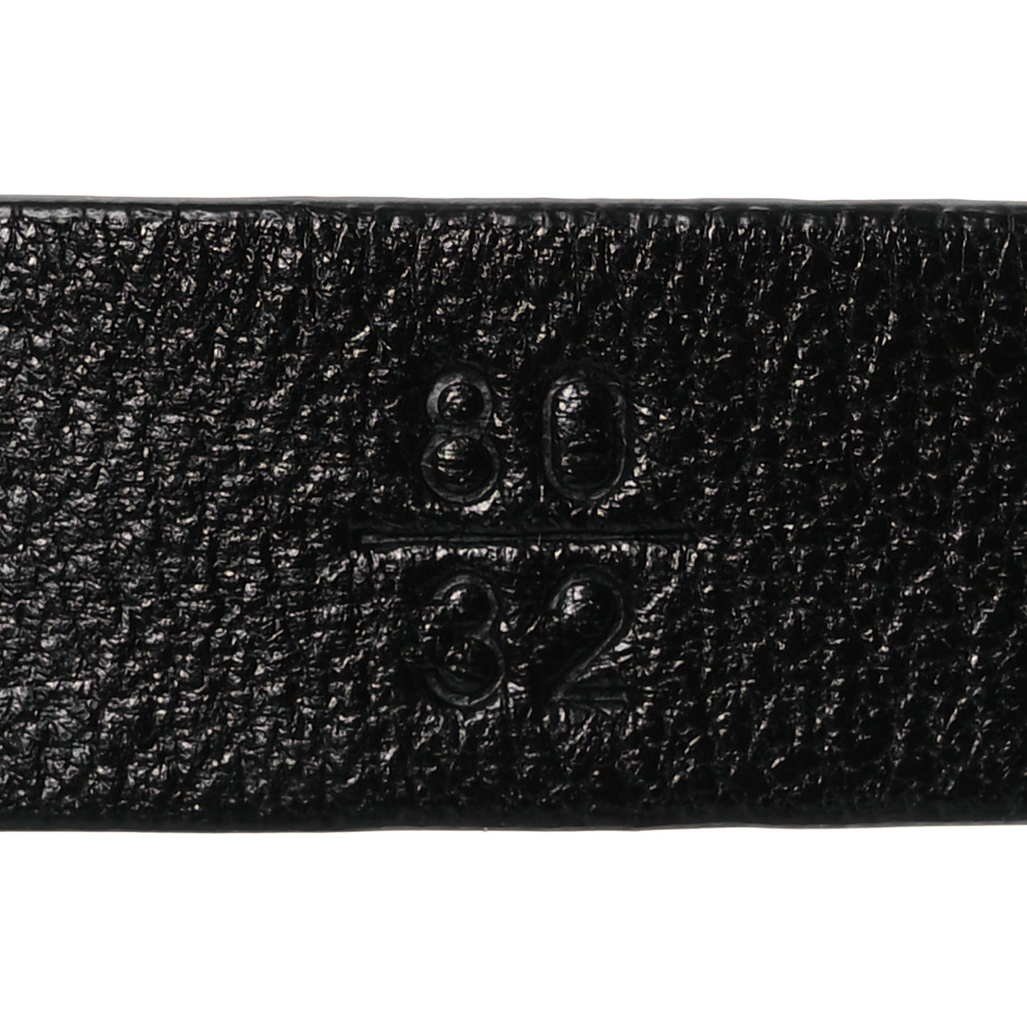 Lambskin CC Pearl Chain Belt 80 32 Black