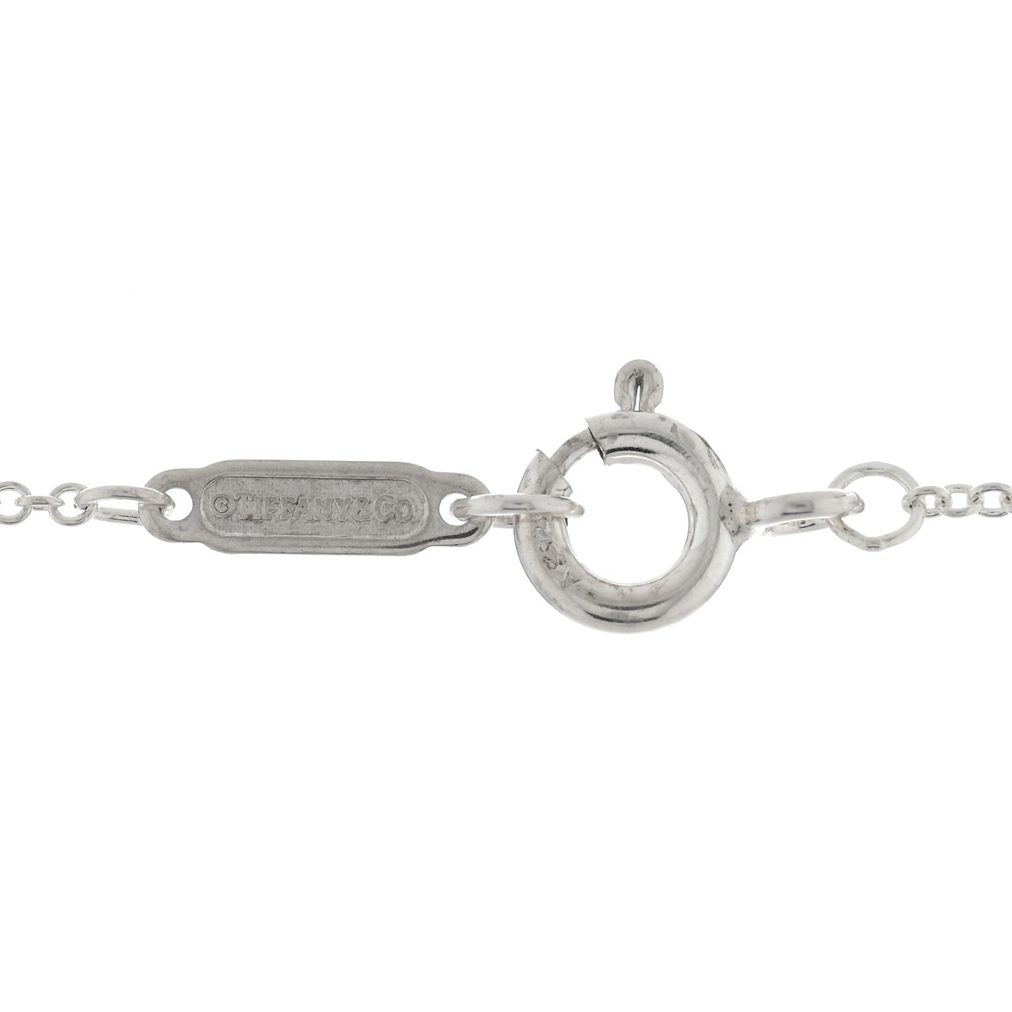 Sterling Silver Enamel Gift Box Charm Necklace Blue