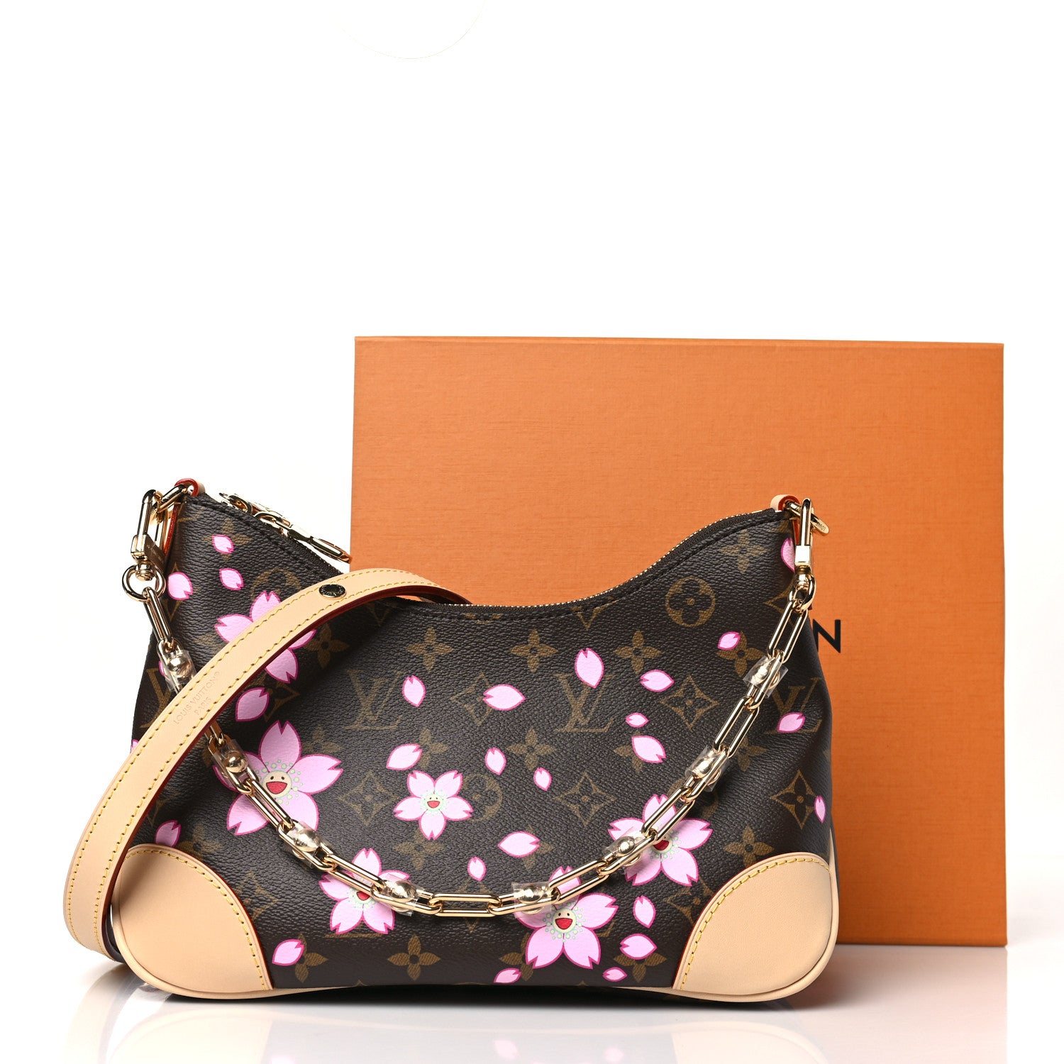 Louis Vuitton LV X TM Monogram Cherry Blossom Boulogne Sakura Louis Vuitton LV X TM Monogram Cherry Blossom Boulogne Sakura