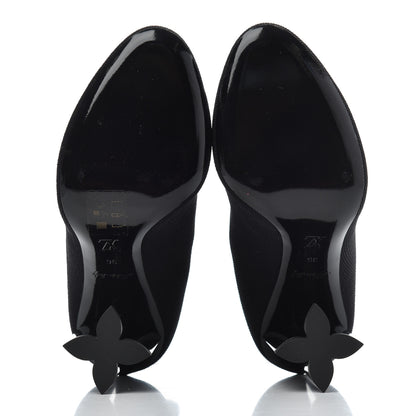 Louis Vuitton Stretch Fabric New Wave Silhouette Ankle Boots 36 Black 5 of 9