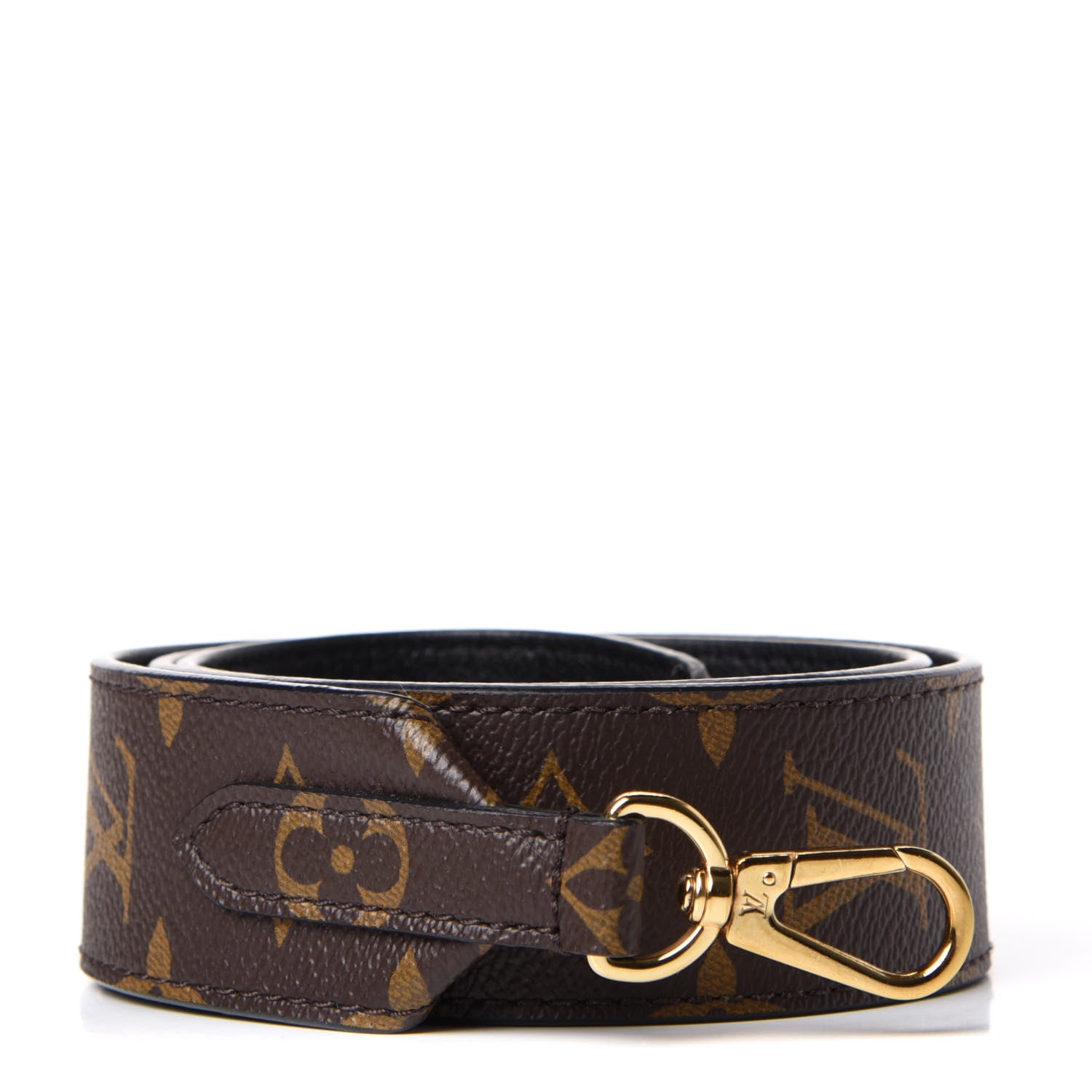 Louis Vuitton Monogram Bandouliere Shoulder Strap Black 1 of 6