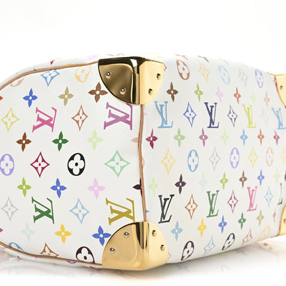 Louis Vuitton Monogram Multicolor Speedy 30 White 9 of 10