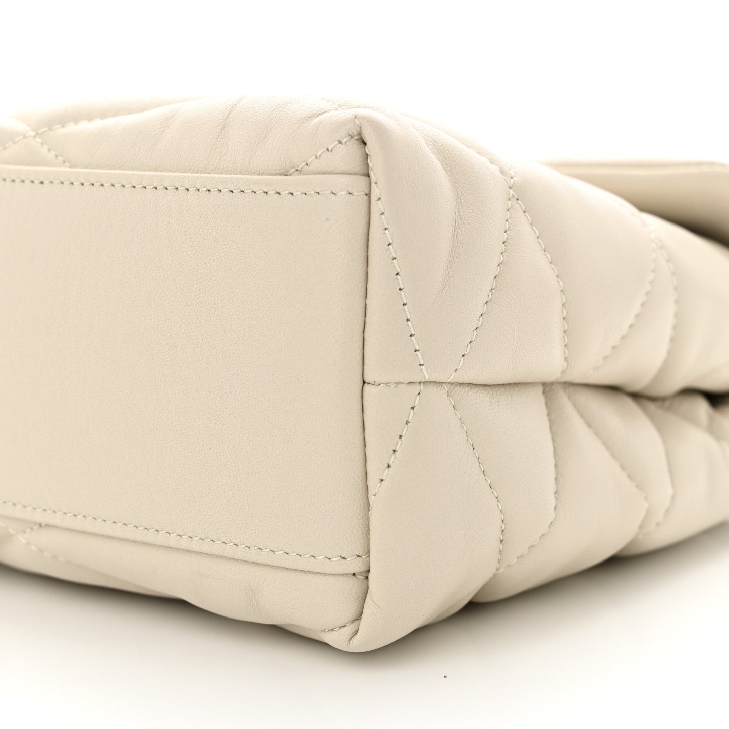 Lambskin Quilted Sade Puffer Envelope Clutch