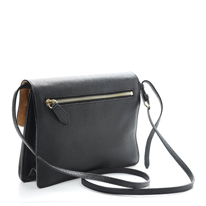 Burberry Derby Calfskin House Check Small Macken Crossbody Bag Black 3 of 13