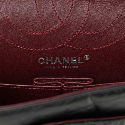 Chanel Aged Calfskin Quilted 2.55 Reissue 225 Flap Black 6 of 13