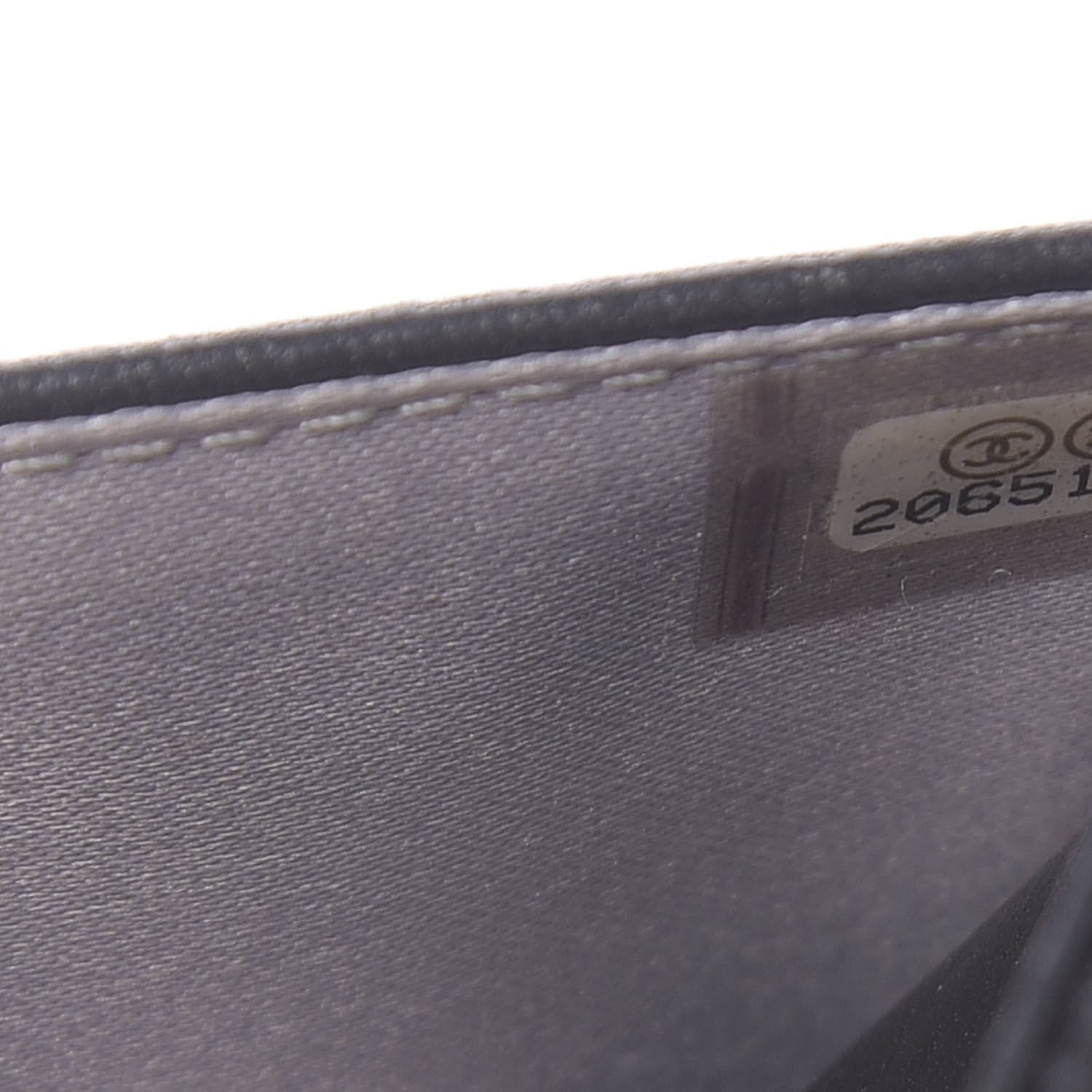 Chanel Lambskin Camellia Embossed Wallet on Chain WOC Black 8 of 12