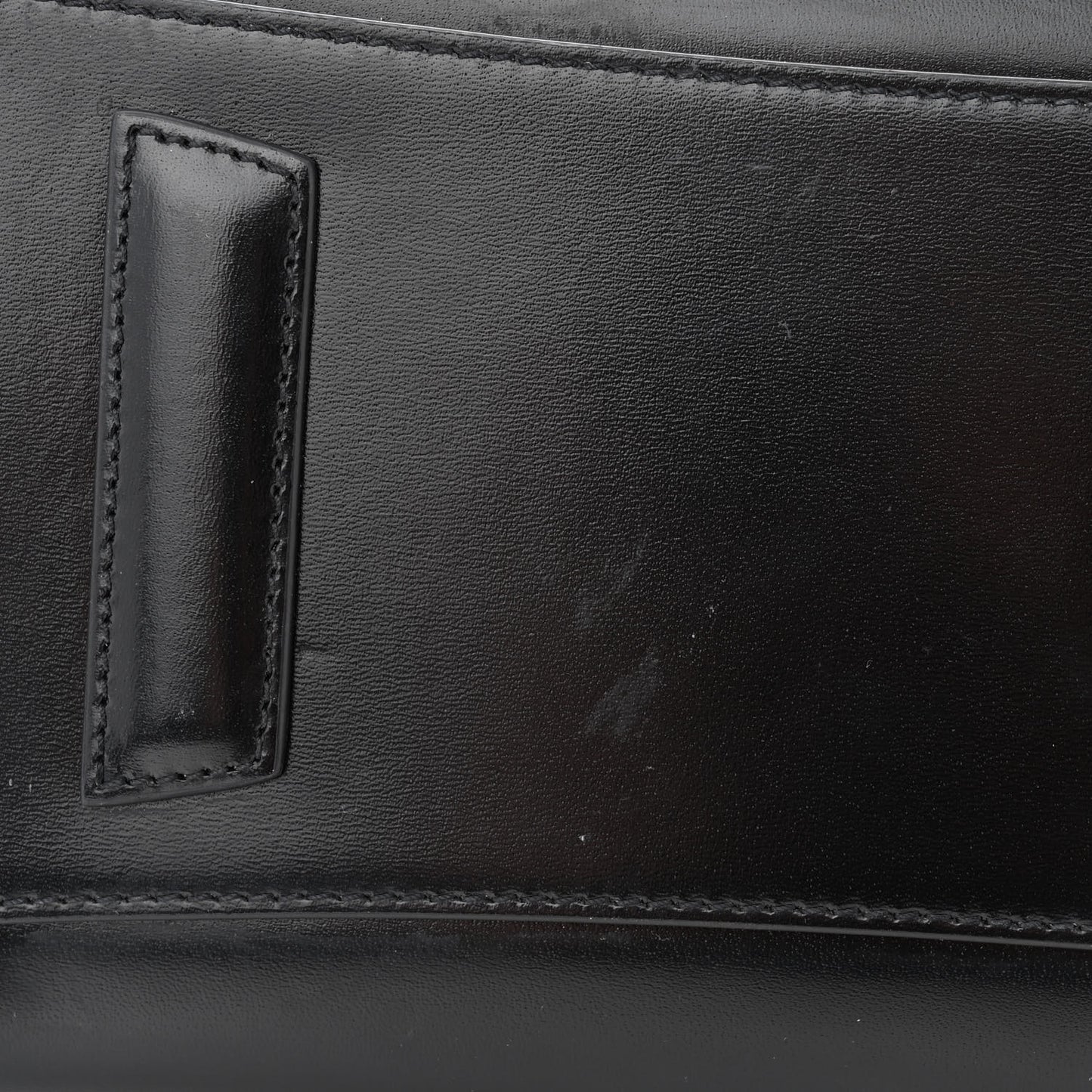 Shiny Lord Calfskin Small Antigona Black