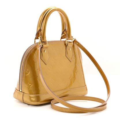 Louis Vuitton Vernis Alma BB Mordore 3 of 10