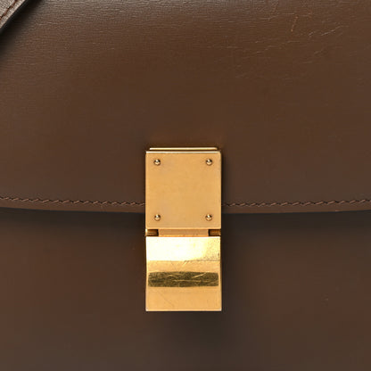 Celine Box Calfskin Teen Classic Box Flap Bag Camel 9 of 15