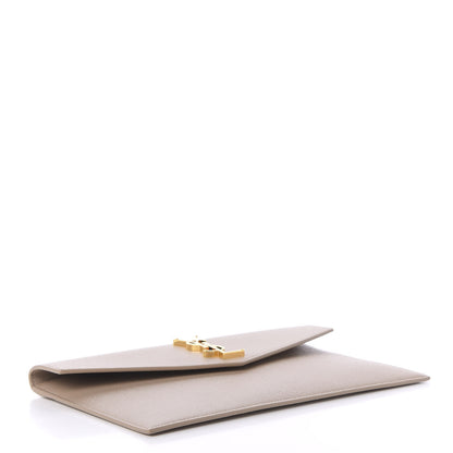 Saint Laurent Grain De Poudre Uptown Pouch Marble Pink 4 of 10