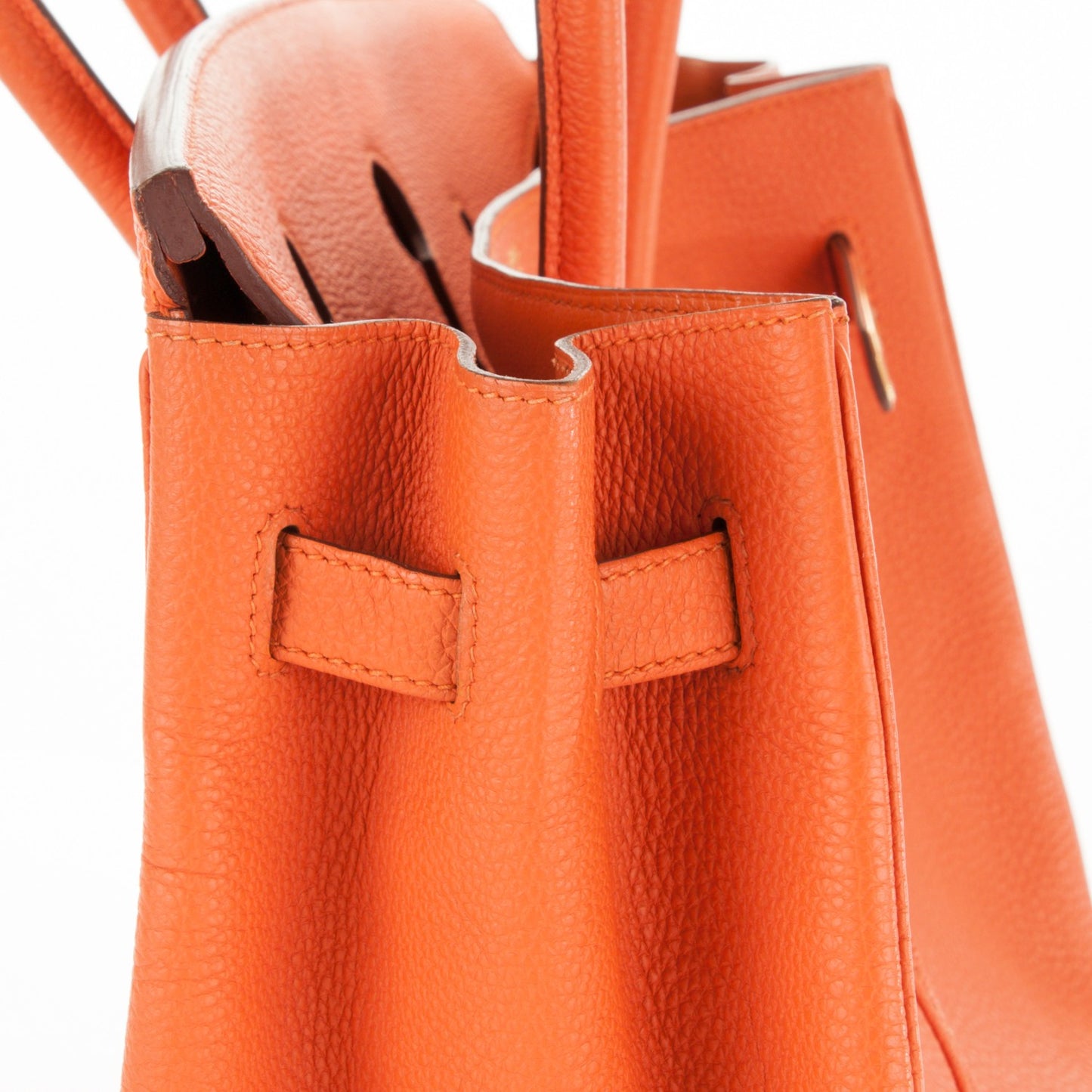 Togo Birkin 35 Orange