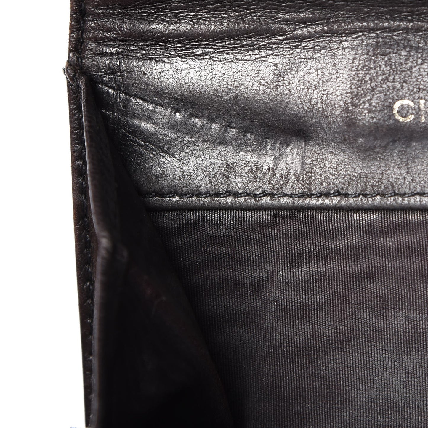 Caviar Timeless CC Compact French Wallet Black