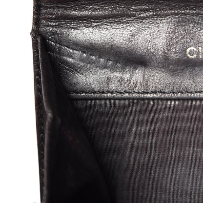 Chanel Caviar Timeless CC Compact French Wallet Black 10 of 10