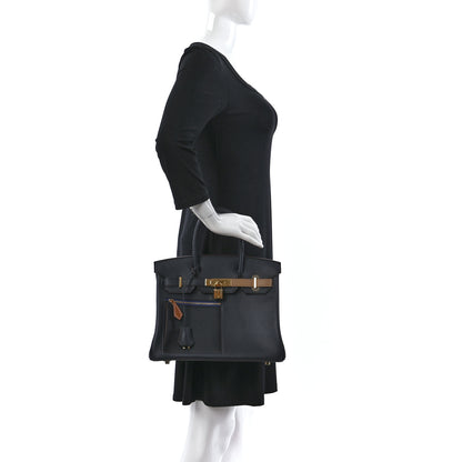 Hermes Swift Colormatic Birkin 30 Caban Black Chai Gold Etoupe 2 of 10