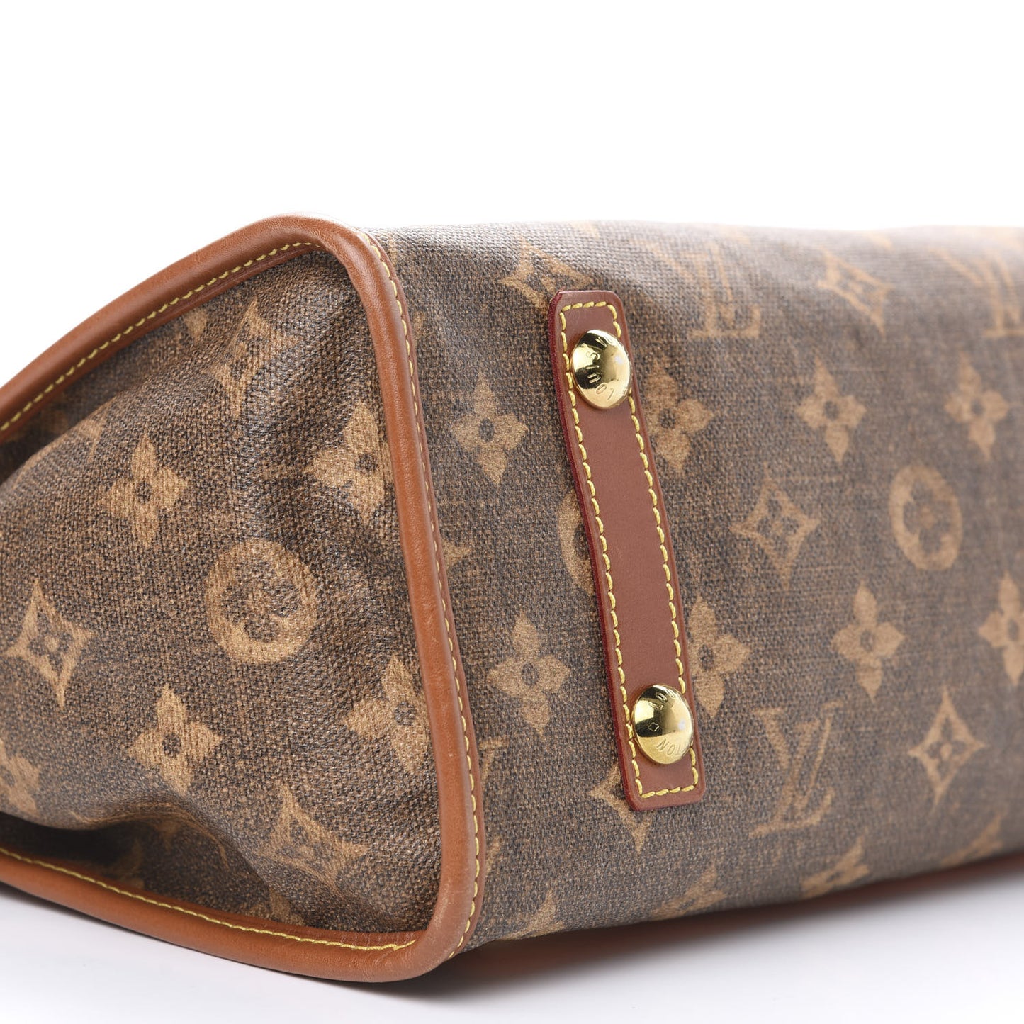 Monogram Rayures Tisse Sac PM