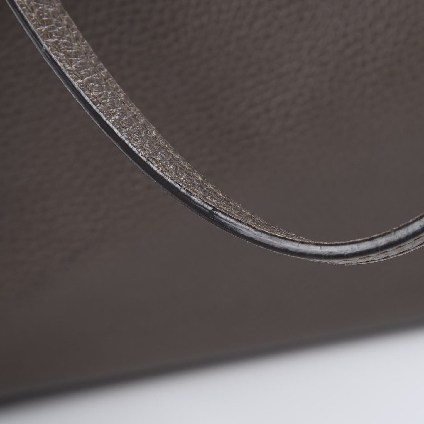 Dollar Calfskin Medium Swing Tote Grey Field Soft Pink