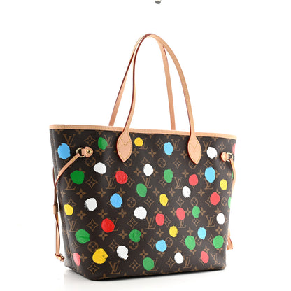 Louis Vuitton LV X YK Monogram Dots Neverfull MM 4 of 14
