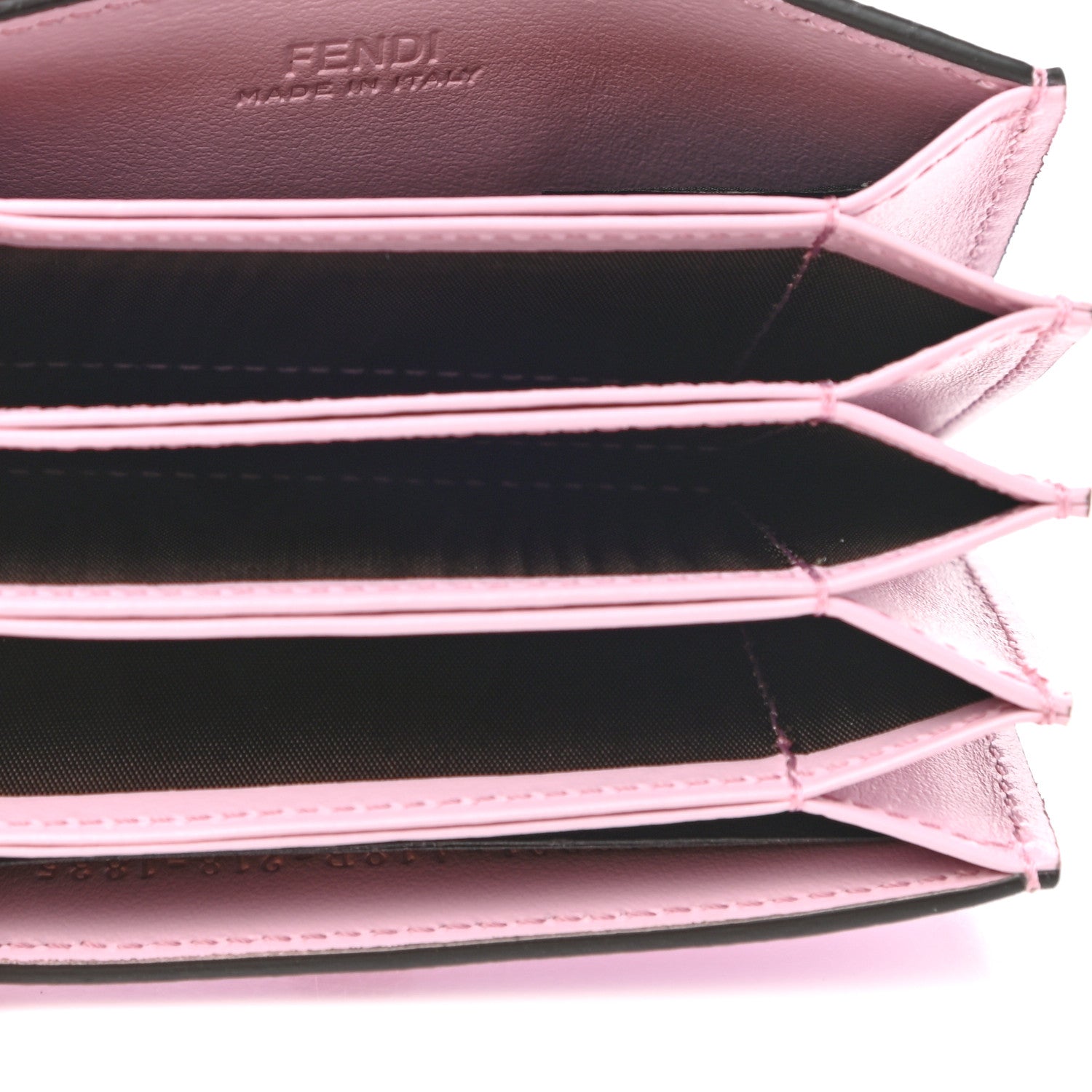 Fendi Vitello Cruise F is Fendi Gusseted Card Holder Lavanda 5 of 9