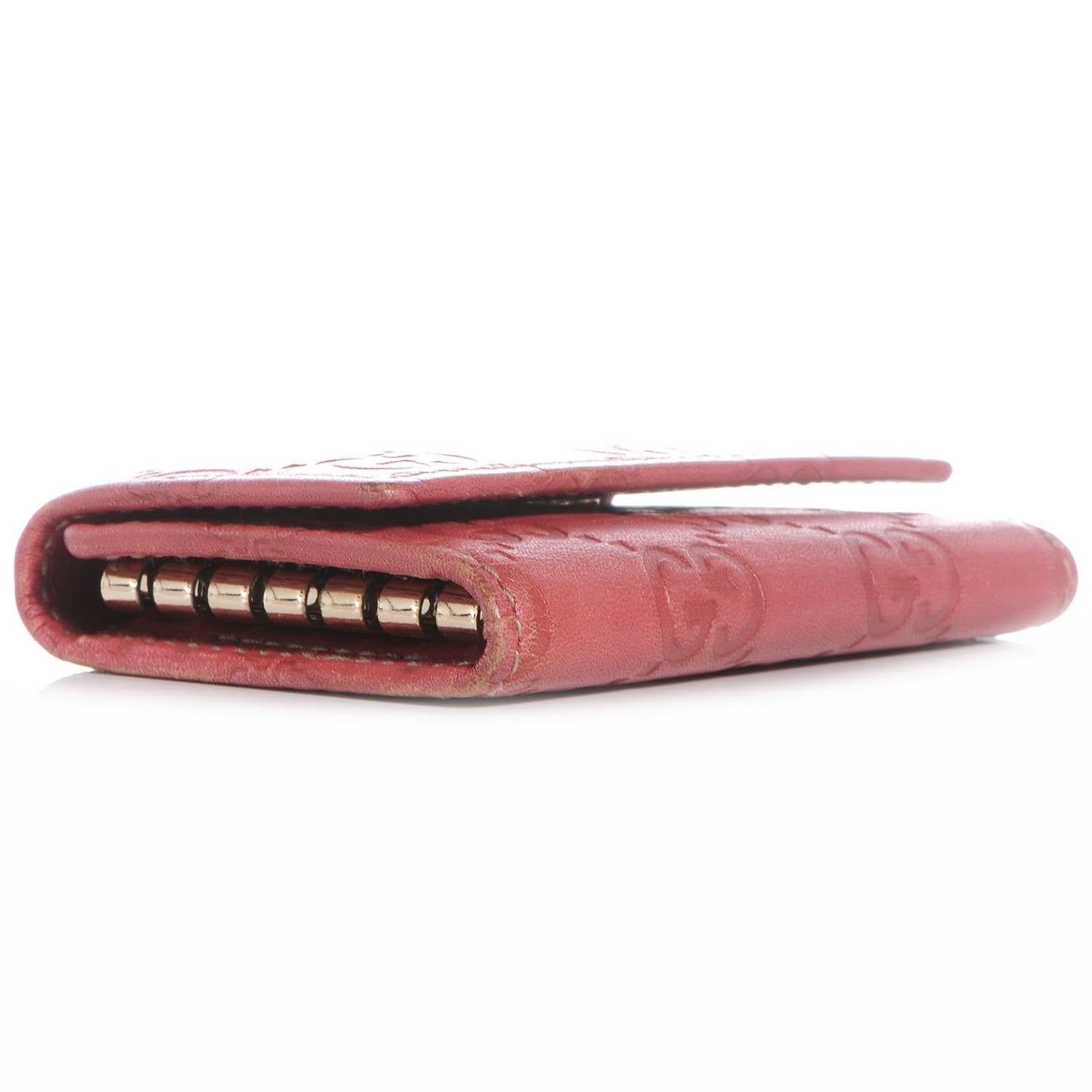Guccissima 6 Key Holder Case Pink