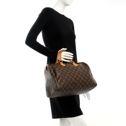 Louis Vuitton Monogram Speedy 35 2 of 19